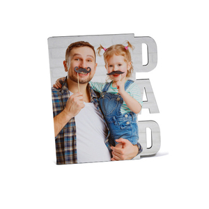 Cadres photo vierges pour sublimation MOM/DAD en gros pour affichage de souvenirs DIY - Product Image 4