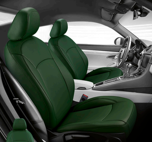 Housses de siège de voiture universelles en cuir PU bleu, ensemble complet, sur mesure pour sièges de luxe Pantakip <span class=keywords><strong>Sa</strong></span> Upuan Cubre Asientos - Product Image 1