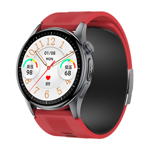 Montre connectée <span class=keywords><strong>S200</strong></span> avec pompe à air, moniteur de santé (tension artérielle, ECG, température corporelle), fonction SOS, appels Bluetooth et suivi sportif - Product Image 2
