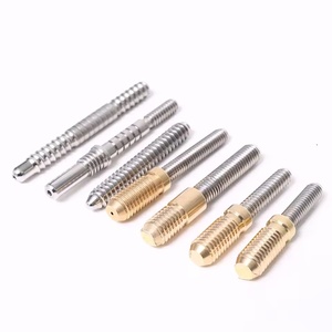 CUEELF - Pasador de Unión de Taco de Billar de Acero Inoxidable Premium, Tornillo de Repuesto de Latón para Centro de Taco de Billar, Piezas de Taco de Billar - Product Image 1
