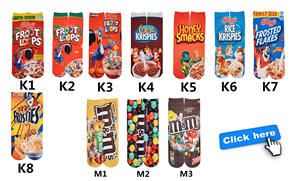 Calcetines Unisex con Estampado Sublimado en 3D, Diseño de Tubo de Comida Inflada (Skittles, Cheetos, Papas Fritas), Estilo Hip Hop, Medias Largas, 2026 - Product Image 4