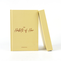 Agenda Personalizada de Tapa Dura, 100 Hojas, Sin Fecha, Metas Diarias, Registro de Gratitud, Tabla de Hábitos, Páginas de Reflexión