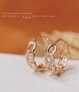 Pendientes Xinfly de Oro de 18K con Diamantes Reales, Diseño Atemporal, para Eventos Formales y Uso Diario, Elegantes para Mujer, Gran Venta - Product Image 2