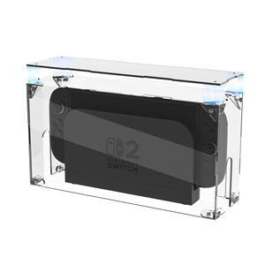 กล่องอะคริลิคใสสำหรับ Nintendo Switch 2 - กล่องเก็บเครื่องเล่นเกมแบบโปร่งใสป้องกันฝุ่น - Product Image 2