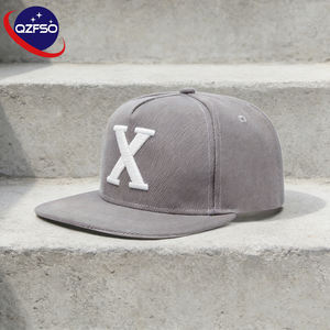 QZFSO Gorra de Béisbol Personalizada Unisex Ajustable con Bordado 3D, Visera Plana, 5 Paneles, para Camping y Pesca, con Malla - Product Image 1