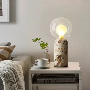 Lampada <span class=keywords><strong>da</strong></span> Tavolo in Terrazzo Stile Designer Moderno Minimalista Lampada <span class=keywords><strong>da</strong></span> Comodino di Alta Gamma Decorativa <span class=keywords><strong>da</strong></span> Bancone Regalo Piccola Lampada <span class=keywords><strong>da</strong></span> Tavolo - Product Image 2