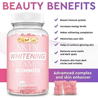 Herborigen OEM Produits de santé beauté Cheveux et peau lisses Bonbons gélifiés Gummies de collagène premium pour la peau et les ongles
