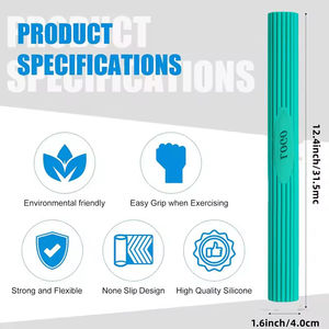 BunnyHi YJB001 TPE Barra de torsión <span class=keywords><strong>Yoga</strong></span> Fitness Multifuncional Rehabilitación Barra de resistencia Masaje Músculo Meridiano Barra elástica - Product Image 4