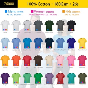 Venta al por mayor 100% algodón en blanco hombres camisetas personalizar impresión LOGO camiseta personalizada impresión camiseta bordada - Product Image 5