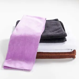 Pink rose color microfiber hair towel wrap towel hair dry towel for women