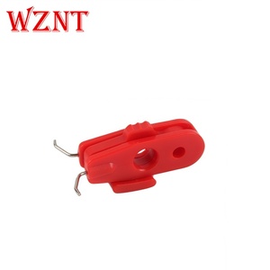 NT-POWT Blocco di Sicurezza Rosso in ABS per Interruttore Automatico Miniaturizzato con Chiave, Certificato CE/ISO per Uso Industriale - Product Image 1