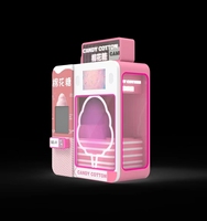 Machine de jeu d'arcade de vente de barbe à papa, fleur électrique de luxe, sucre sucré, vente chaude, Machine commerciale, 2023