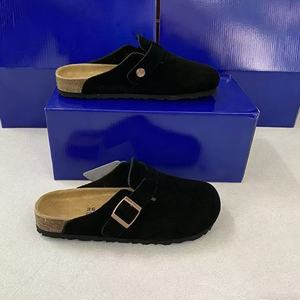 Sandalias <span class=keywords><strong>Birkenstock</strong></span> de Verano, Impermeables, de Cuero Genuino, Punta Cerrada, Plataforma, para Playa, Invierno, Forro de Moda, Piel - Product Image 2