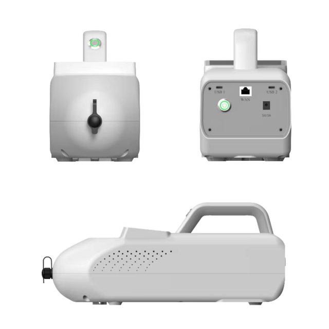Dual Mode Explosive Trace Detector and Narcotics Detector pg Level Sensitivity for Railway Station Security
