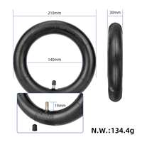 Ban Dalam 8.5X2 untuk Skuter Listrik M365 Pro 1S Pro2, Ban Dalam 8 1/2x2, Ban Dalam Katup Lurus Tebal 8.5 Inci