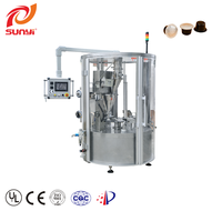 Máquina rotativa de llenado y sellado de zumo/yogur, tipo SKP-1N