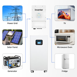 Baterías de iones de litio de 48V y 300ah, batería Lifepo4 montada en la pared para sistema solar, almacenamiento de energía doméstico todo en uno - Product Image 5
