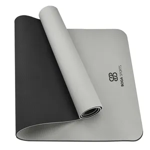 Hoge Kwaliteit Twee-Kleur Yoga Mat Anti-Slip Milieuvriendelijke Yoga Mat Tpe Yoga Mat