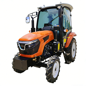 Tracteur 4x4 diesel 35 CV à roues, boîte de vitesses compacte, transmission par engrenages, petit tracteur agricole 4 roues motrices, mini-tracteur agricole - Product Image 4