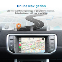 Kit de rétrofit Android Auto Rhythm, boîtier décodeur, interface CarPlay compatible Jaguar Ranger Rover Evoque, adaptateur CarPlay sans fil
