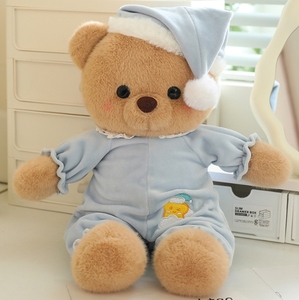 Vente en gros de jouets en peluche pour dormir Jouets de <span class=keywords><strong>bonne</strong></span> <span class=keywords><strong>nuit</strong></span> pour bébé Ours en peluche Animal oreiller en peluche Cadeaux pour enfants - Product Image 6