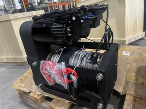 כננת חשמלית לשטח כפולה מנוע 14000 ליברות עם שלט רחוק לרכבי שטח 4x4, ATV/UTV, ג'יפ, לנד רובר, פולאריס, עם כבל ניילון - Product Image 6