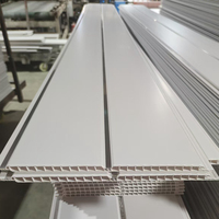 Paneles de Techo de PVC de 20 mm y 30 mm de Ancho, Sistema de Rejilla Impermeable, Diseño Moderno y Ecológico para Decoración de Baños