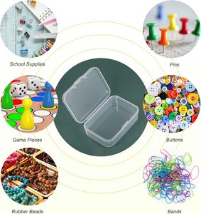 Caja de Plástico PP Transparente al por Mayor de Fábrica, Mini Caja de Embalaje, Estuche de Almacenamiento Pequeño - Product Image 3