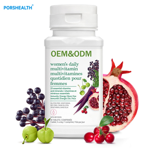 Cápsulas Multivitamínicas y Multiminerales Diarias Personalizadas para Mujeres Adultas, Antioxidantes para la Salud Ósea, Energía y Apoyo Inmunológico - Product Image 1