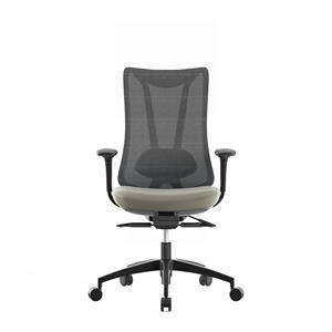 Chaise de bureau ergonomique pivotante blanche en maille synthétique à dossier moyen pour la maison et le bureau – Vente en gros à prix réduit - Product Image 5