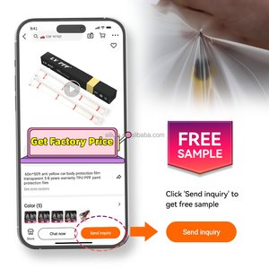 <span class=keywords><strong>Transparent</strong></span> 7.5Mil Voiture Emballage Automobile Corps Autocollants Rouleau <span class=keywords><strong>3M</strong></span> Vinyle Voiture Wrap TPU TPH Ppf <span class=keywords><strong>Film</strong></span> Peinture Protection <span class=keywords><strong>Film</strong></span> - Product Image 2