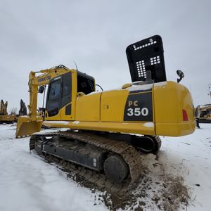 Excavatrice d'occasion Komatsu PC350, 35 tonnes, marque japonaise, excavatrice d'occasion en bon état, PC350LC PC300 d'origine, excavatrice lourde - Product Image 2