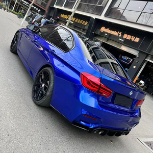 1.52*18m Various Colors Car Wrapping Film <b>Gloss</b> Metal <b>Paint</b> Blueberry Car Vinyl Wrap Color Changing Auto Sticker - Product Image 3