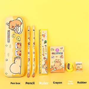 Set <span class=keywords><strong>de</strong></span> Papelería Pequeño <span class=keywords><strong>para</strong></span> Estudiantes, Regalo <span class=keywords><strong>de</strong></span> Regreso a Clases con Diseño <span class=keywords><strong>de</strong></span> Dibujos Animados, Bolsa <span class=keywords><strong>de</strong></span> Regalo <span class=keywords><strong>para</strong></span> Niños <span class=keywords><strong>de</strong></span> <span class=keywords><strong>Primaria</strong></span>, Primer Grado, <span class=keywords><strong>para</strong></span> Caja <span class=keywords><strong>de</strong></span> Regalo - Product Image 4
