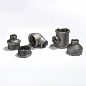 JIANZHI 100% Tested Hot Dip Galvanizing Black Pipe Fittings Quick Coupling