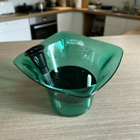 Pot Tanaman Self-Watering Tahan Lama untuk Dekorasi Meja Kantor dan Ambang Jendela, Pot Bunga Lapis Ganda