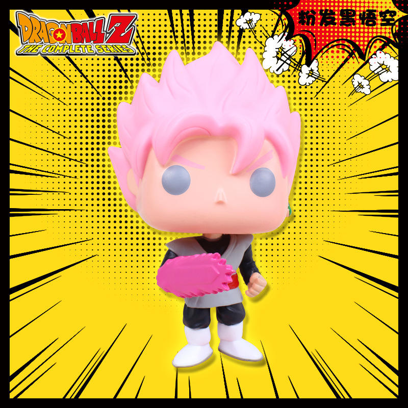 Cheveux roses Goku noir n°260