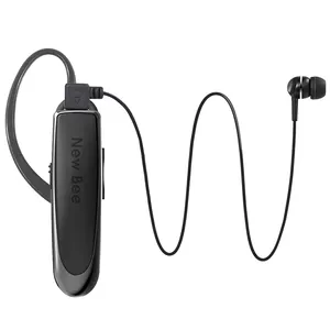 Mini oreillette sans fil Bluetooth 5.0 à un seul écouteur intra-auriculaire Business Handsfree Headset for Driver