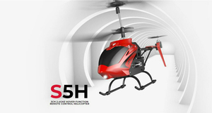 Helicóptero a Control Remoto <span class=keywords><strong>SYMA</strong></span> S5H Original 2022, Resistencia al Vuelo Estacionario, Quadcopter RC de Aleación de 3.5 Canales con Cámara, Juguetes para Niños - Product Image 6