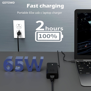 Fuente de alimentación PD tipo C ligera de 45 W para Ultrabook Dell Entry, Plug and Play, ideal para estudiantes, viajes domésticos y de negocios - Product Image 2