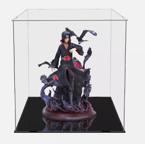 Tùy chỉnh rõ ràng chống bụi Showcase với cơ sở màu đen <span class=keywords><strong>Cube</strong></span> hộp hiển thị giá bảo vệ cho con số có thể tháo rời <span class=keywords><strong>Acrylic</strong></span> hiển thị trường hợp - Product Image 5