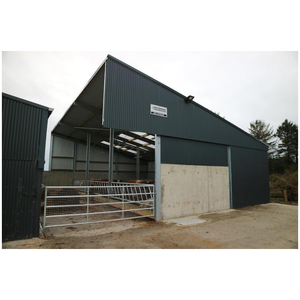 Kết Cấu Thép Prefab Tòa Nhà Kết Cấu Thép Prefab Kho Kim Loại Đổ Nhà Máy Thép Đúc Sẵn Hội Thảo - Product Image 5