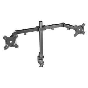 ขาตั้งจอทีวีแบบตั้งโต๊ะ (16 กก.) VESA 100 x 100 GXT 1120 Mara Dual Monitor Arm สีดำ 23941 - Product Image 1