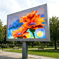 Letrero LED para Techo de Cabina de DJ, Panel LED Fijo para Exteriores P6 de 960*960 mm para Publicidad en el Techo de Vehículos
