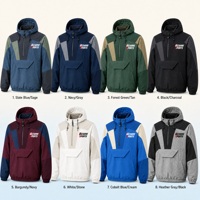 Veste coupe-vent Y25 personnalisée à col montant, en nylon Ripstop respirant, avec fermeture éclair quart de tour, style vintage pour homme, idéale automne-printemps, fabrication OEM