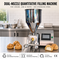OEM Großhandelsrabatt ZD200-C Digitaler Kuchenfüllinjektor Lebensmittelechter Edelstahl-Blätterteigfüller für Konditorei und Catering