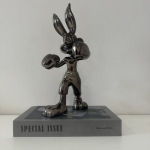 Figurine <span class=keywords><strong>de</strong></span> <span class=keywords><strong>lapin</strong></span> <span class=keywords><strong>de</strong></span> boxe à longues oreilles en résine colorée électroplaquée, style nordique <span class=keywords><strong>de</strong></span> luxe, prête à être expédiée, pour la décoration <span class=keywords><strong>de</strong></span> la maison, du bureau ou du salon - Product Image 4