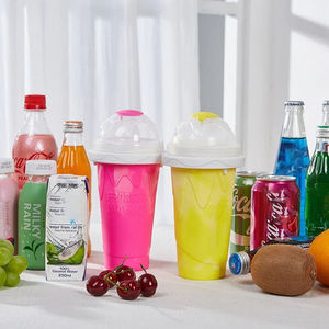 Gobelet Magique Réutilisable en Plastique pour Slushy DIY à Congélation Rapide – Idéal pour Smoothies et Crèmes Glacées, Conception à Presser pour Boissons Froides - Product Image 5