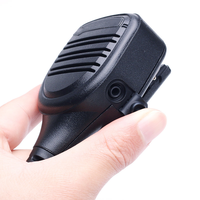 Microphone à distance en plastique PMMN4013A avec clip dorsal, audio bidirectionnel pour Mag One A8/A10/A12/CP1300/CP1200/CP1660/Filaire
