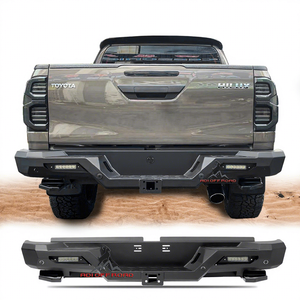 PARACHOQUES DELANTERO DE ALTA CALIDAD 4x4 OFF ROAD BULLBAR PARACHOQUES TRASERO PARA TOYOTA HILUX REVO ROGUE CONQUEST <span class=keywords><strong>ROCCO</strong></span> VIGO 20019 ~ 2023 - Product Image 1